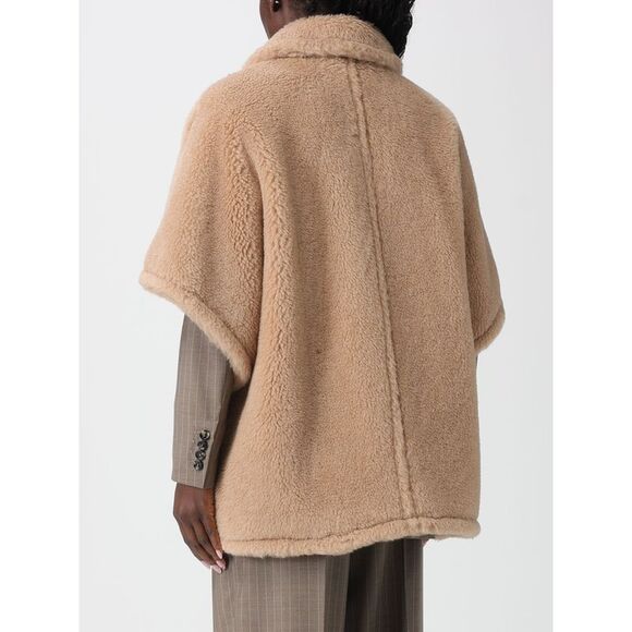 Max Mara Jacket Woman Beige - Picture 3 of 4